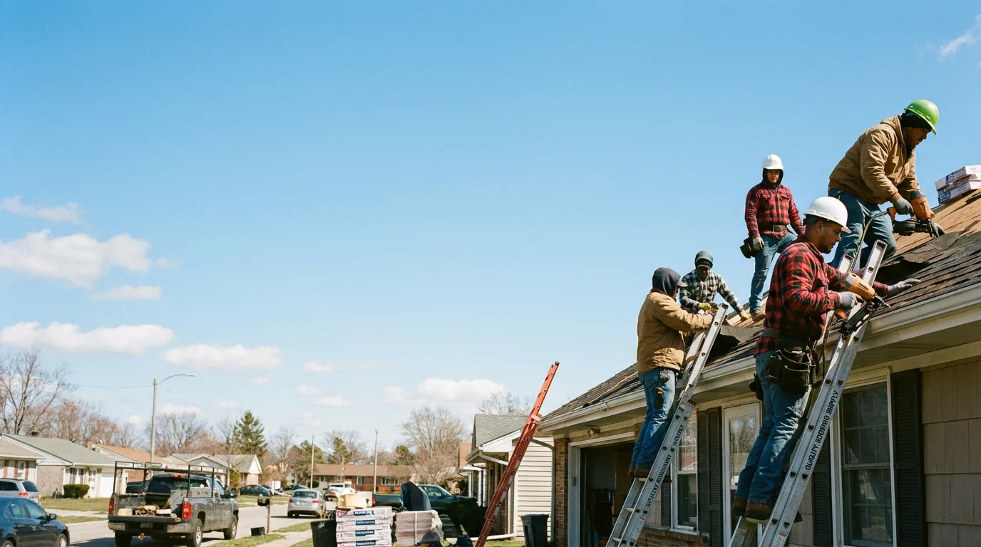 Roofing in Bradshaw, WV near me